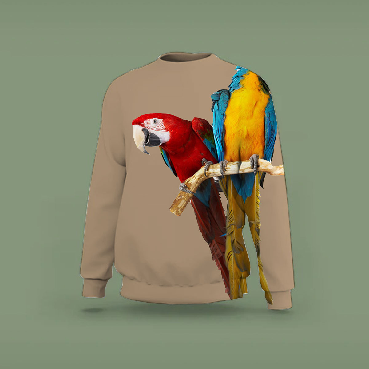Vintage Parrot Sweatshirt