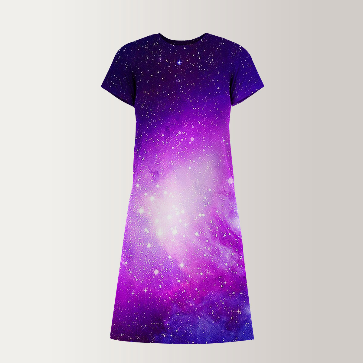 Mysterious Galaxy T-Shirt Dress