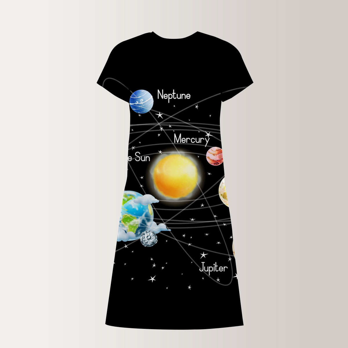 Our Planet T-Shirt Dress