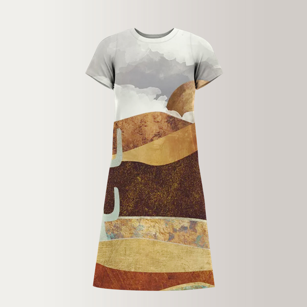 Patina Desert T-Shirt Dress