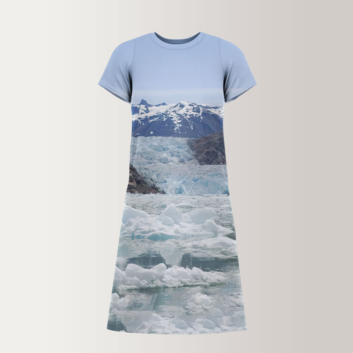South Sawyer Glacier T-Shirt Dress