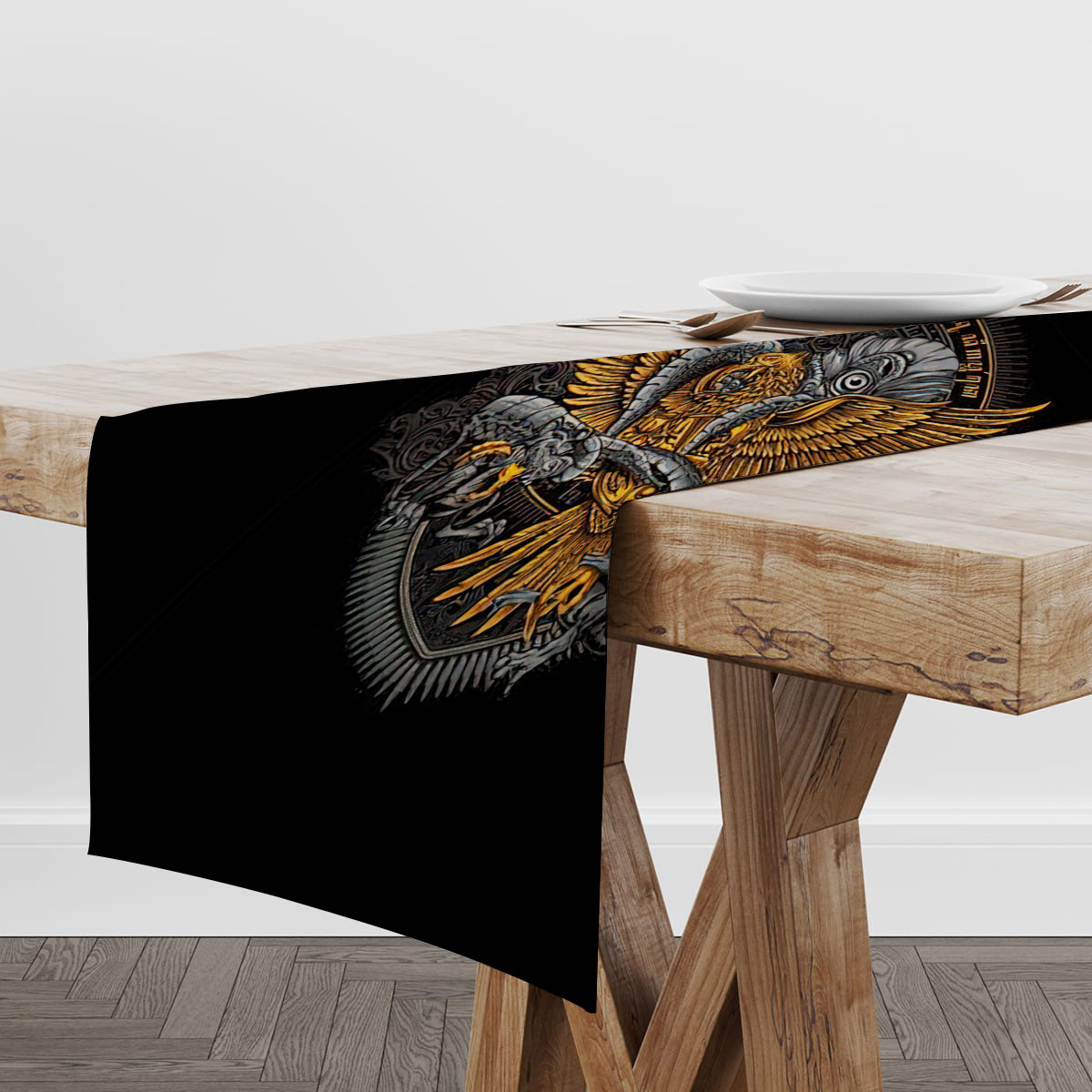 Octopus Mouse Phoenix Table Runner