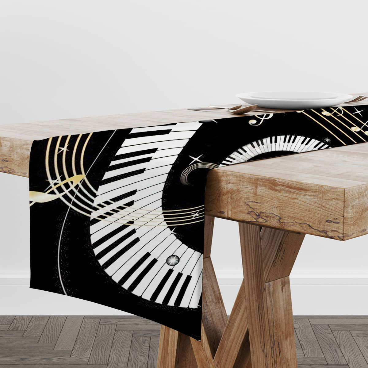Stunning Funk with Piano Table Runner