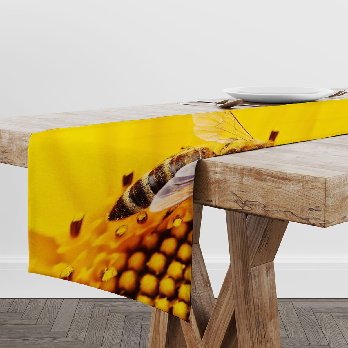 Sunflower Bee Table Runner