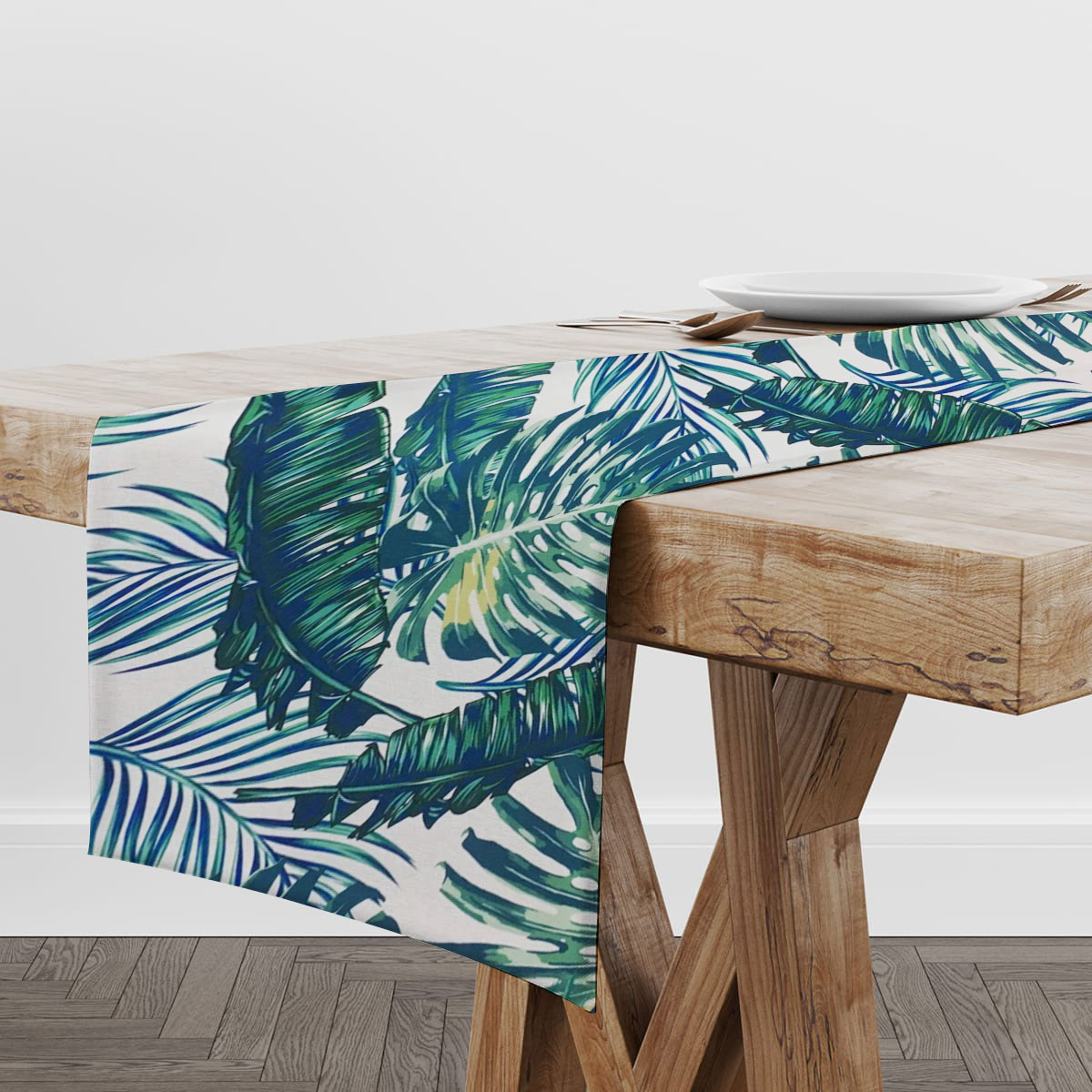 Tropical Forest Table Runner