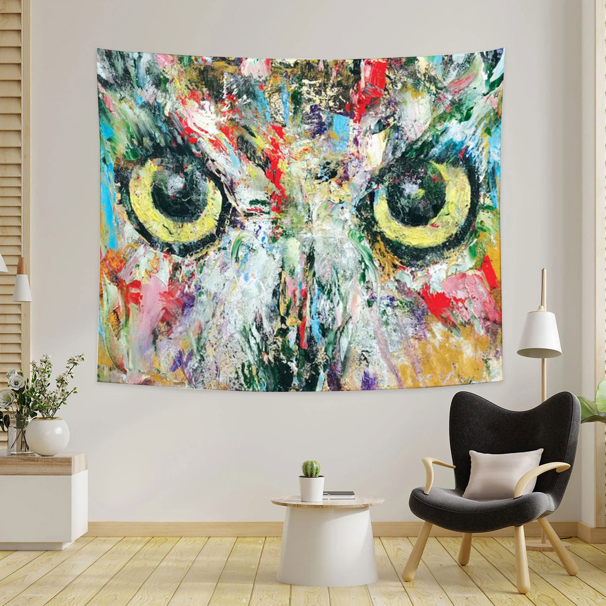 Mystic Owl Tapestry