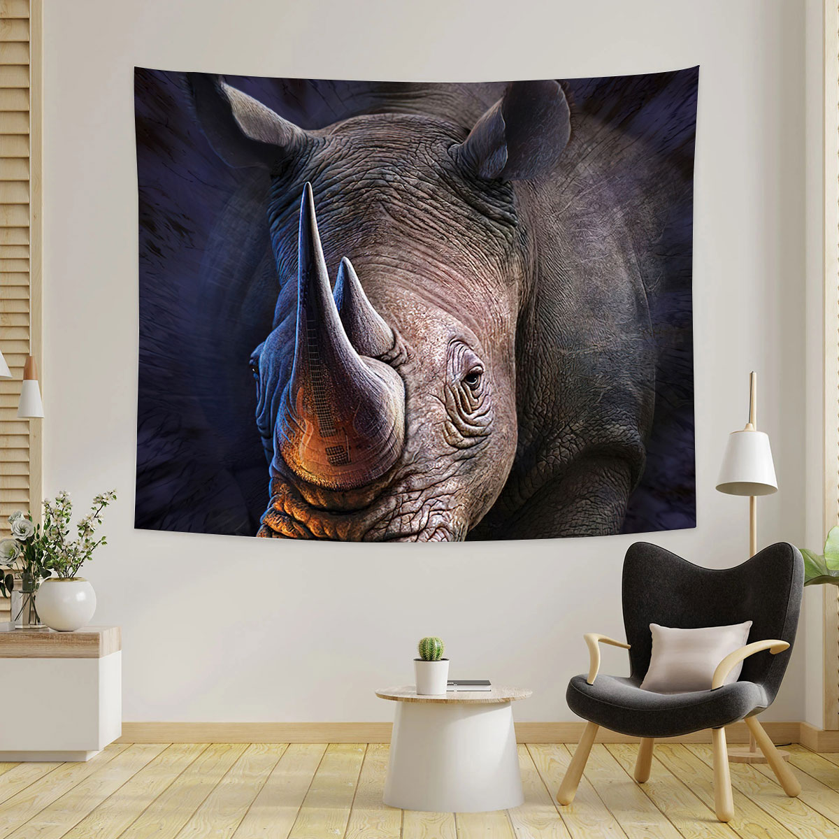 Rhino Tapestry