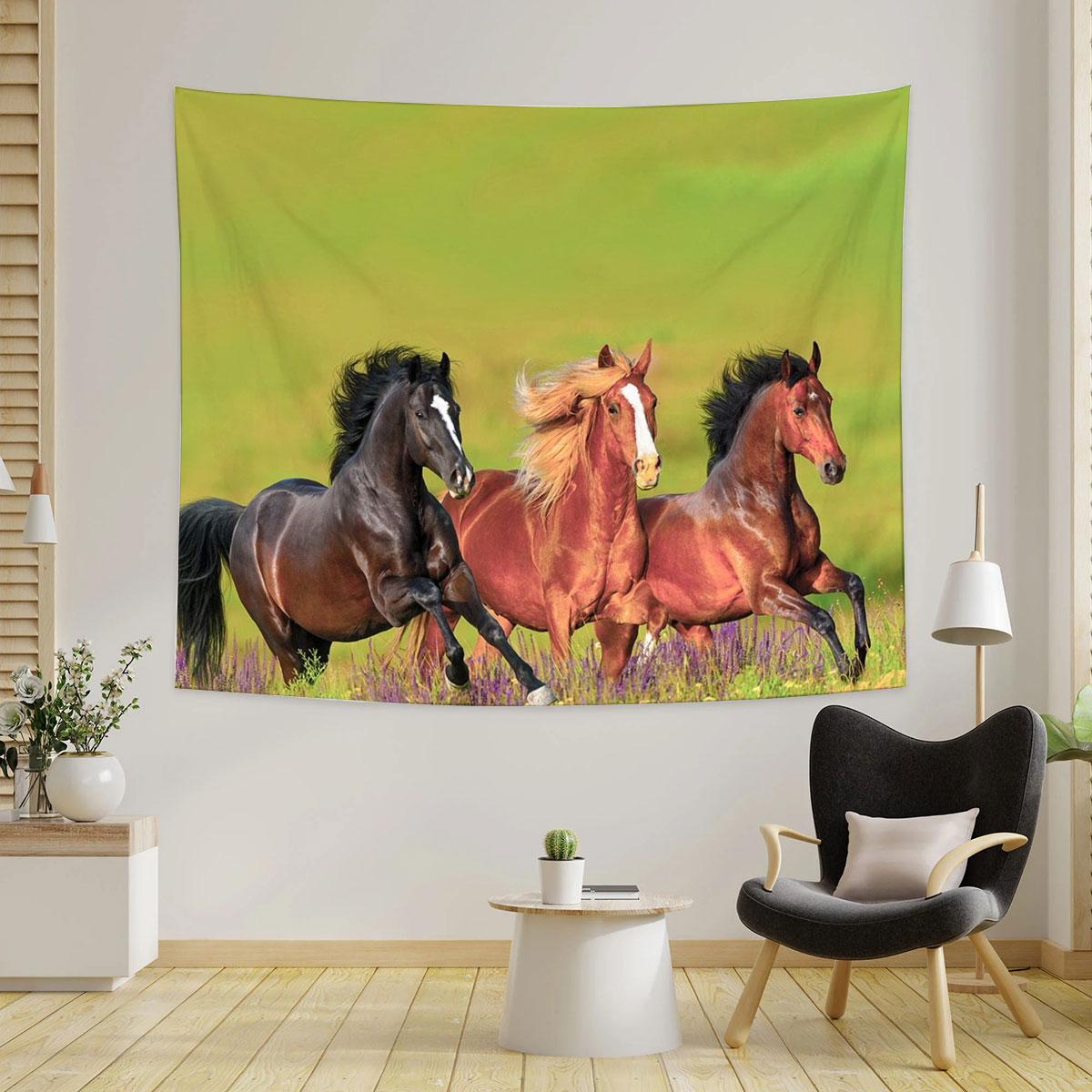 Running Horse Tapestry
