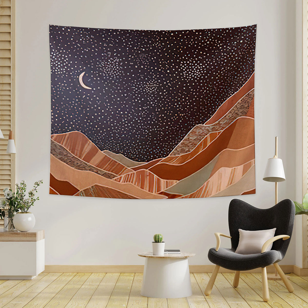 Starry Desert Tapestry