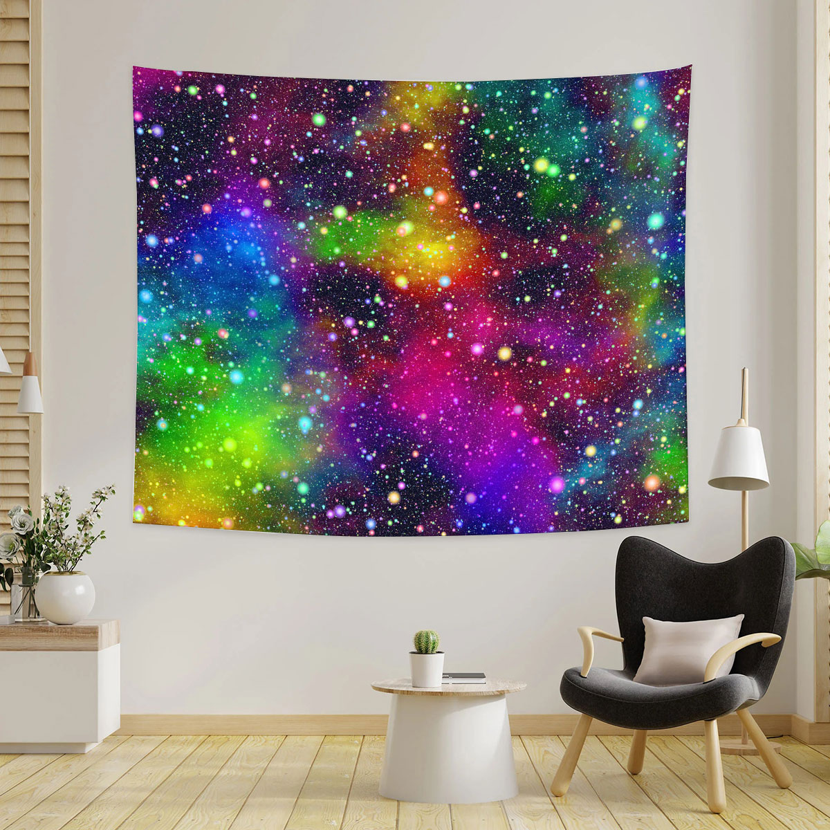 Trippy Space Tapestry