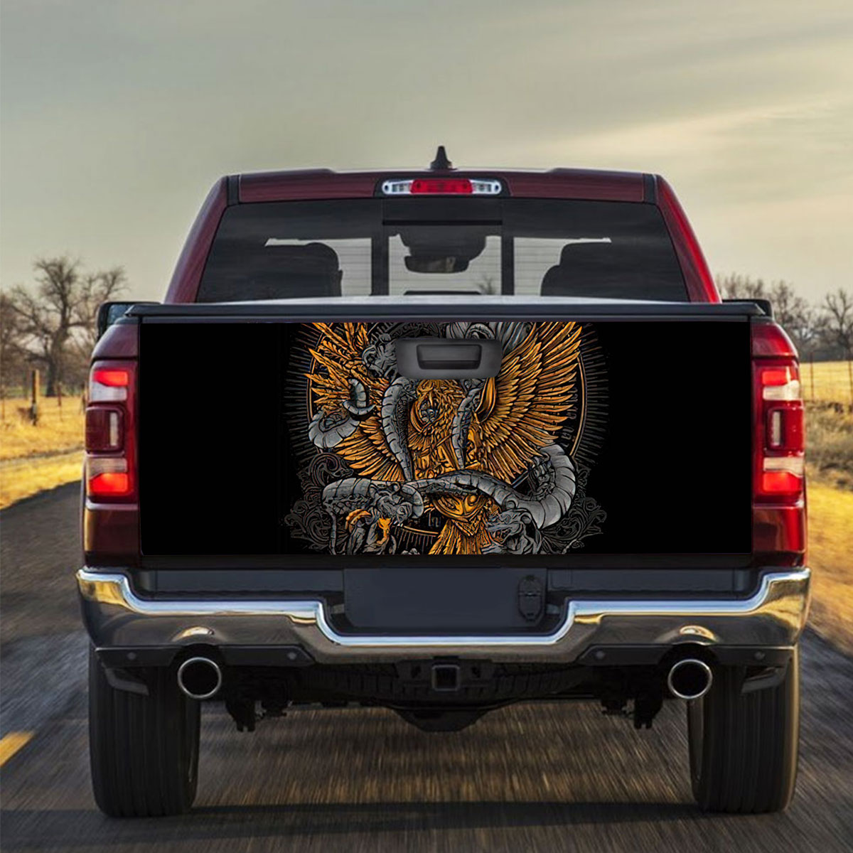Octopus Mouse Phoenix Truck Bed Decal
