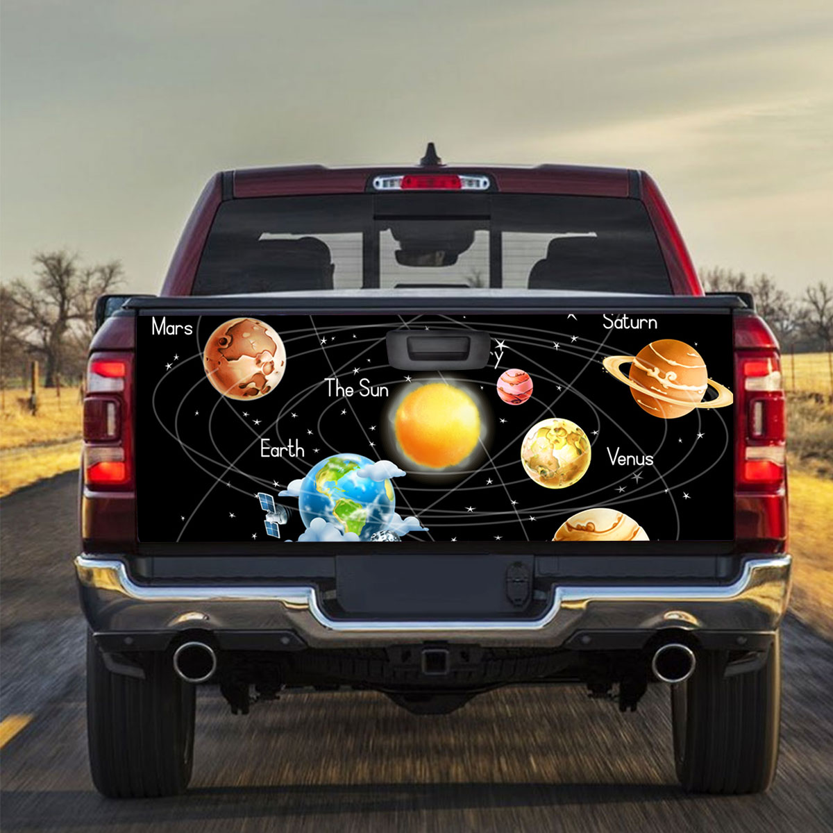 Our Planet Truck Bed Decal