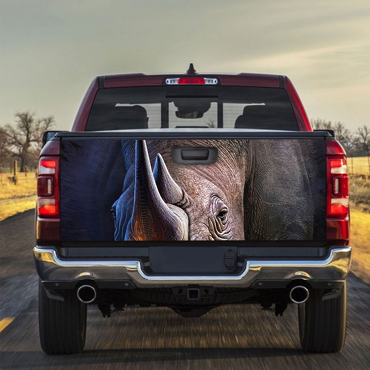 Rhino Truck Bed Decal