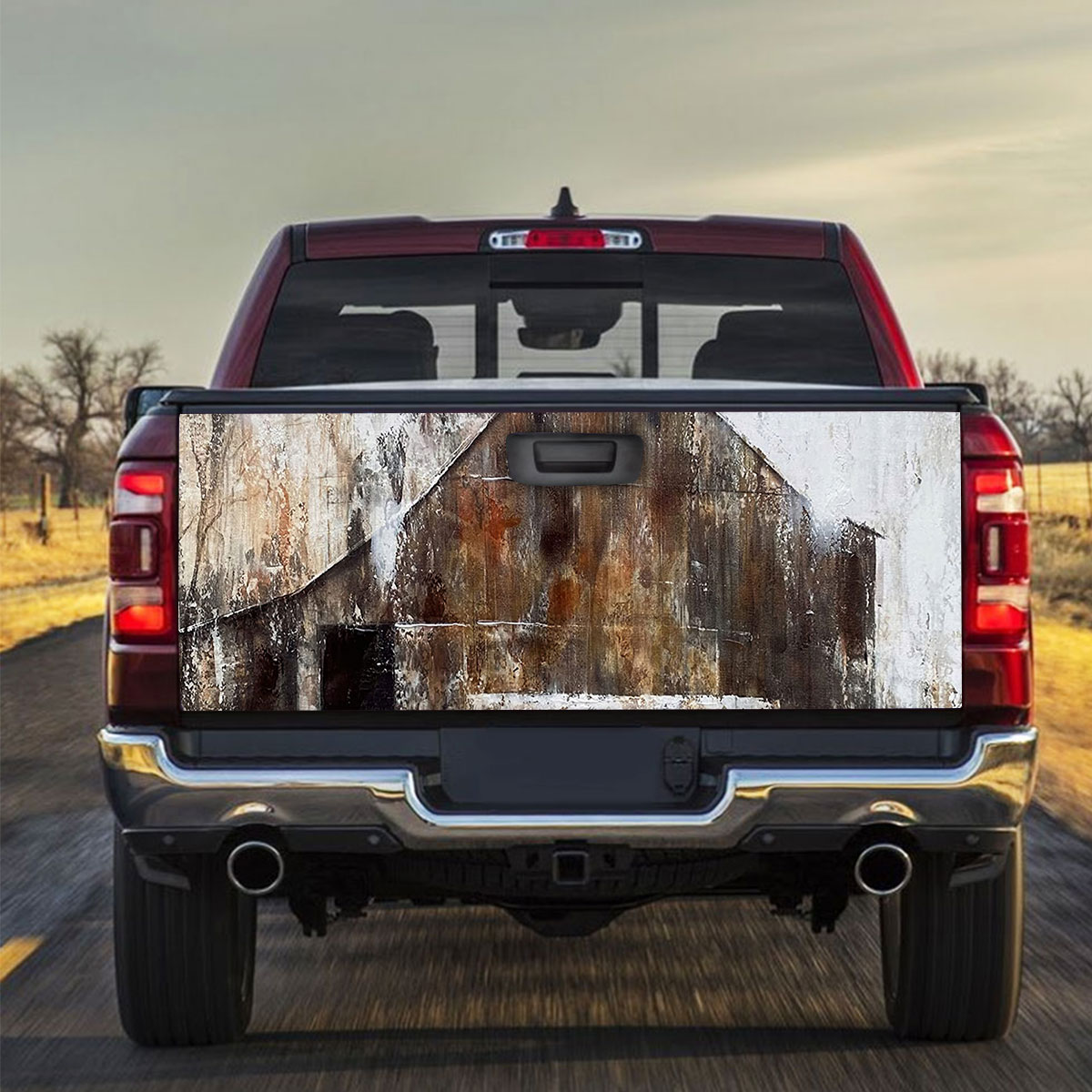 Rustic Farmhouse Truck Bed Decal