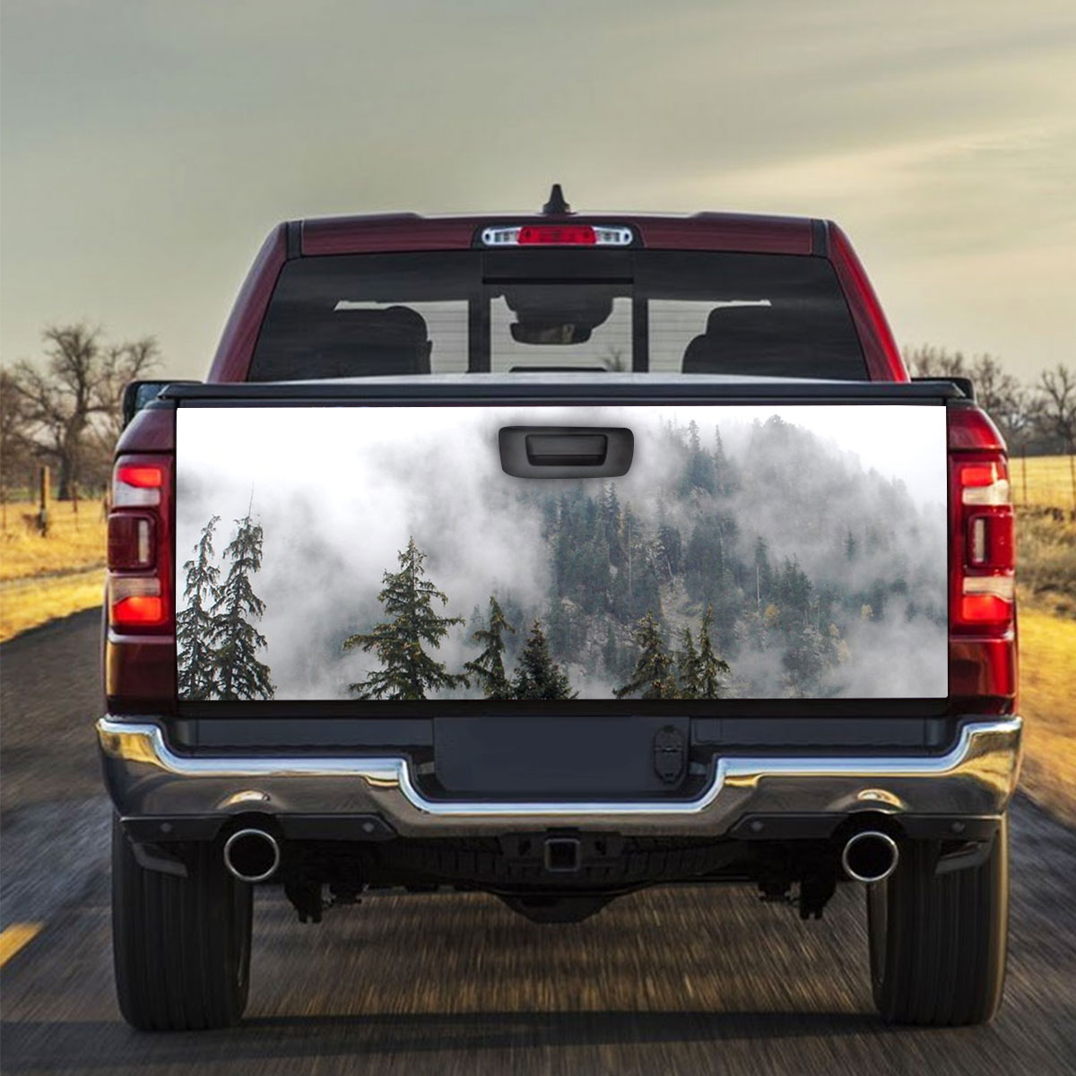 Smoky Mountain Truck Bed Decal
