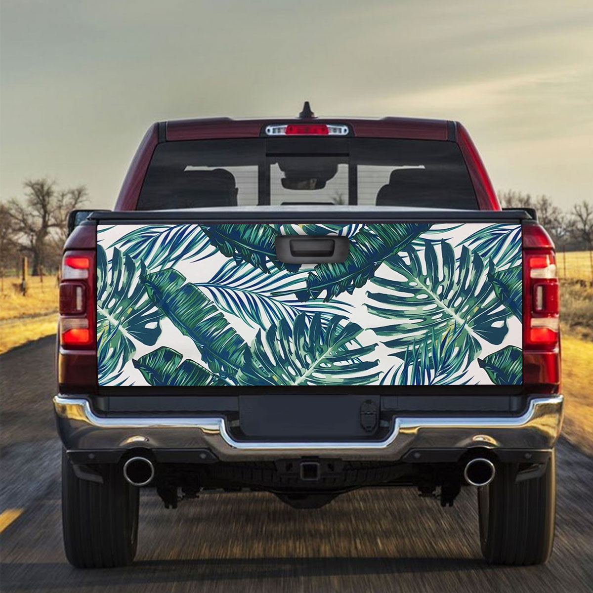 Tropical Forest Truck Bed Decal