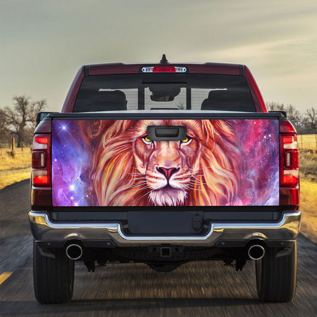 Universe Lion Truck Bed Decal