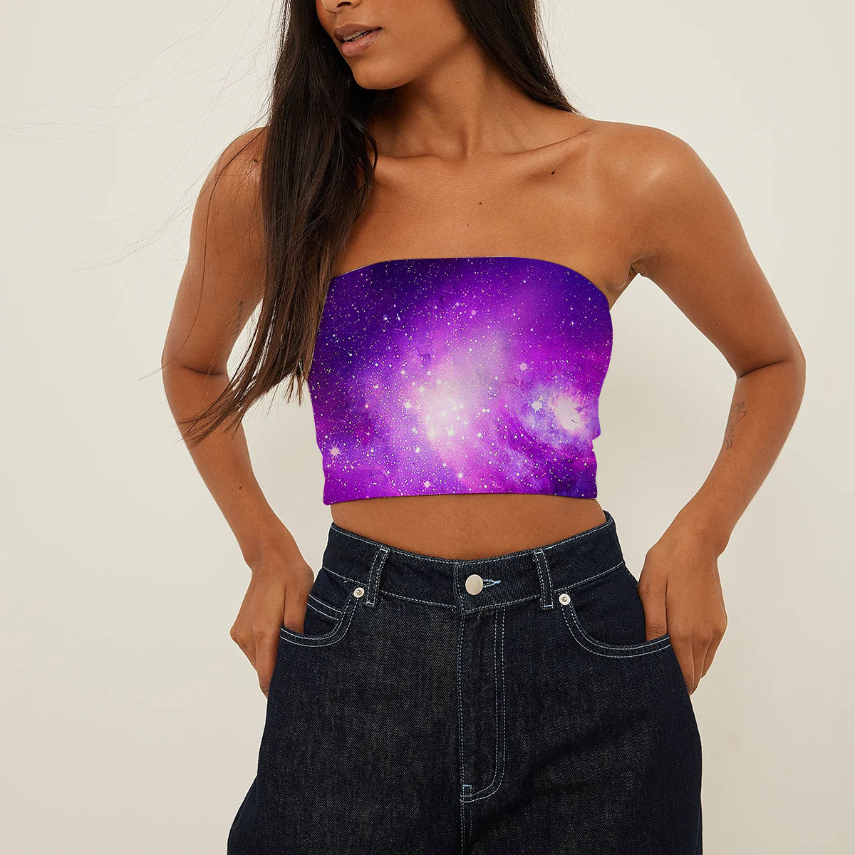 Mysterious Galaxy Tube Top