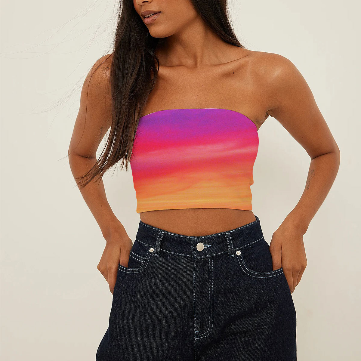 Sky At The Sunset Tube Top