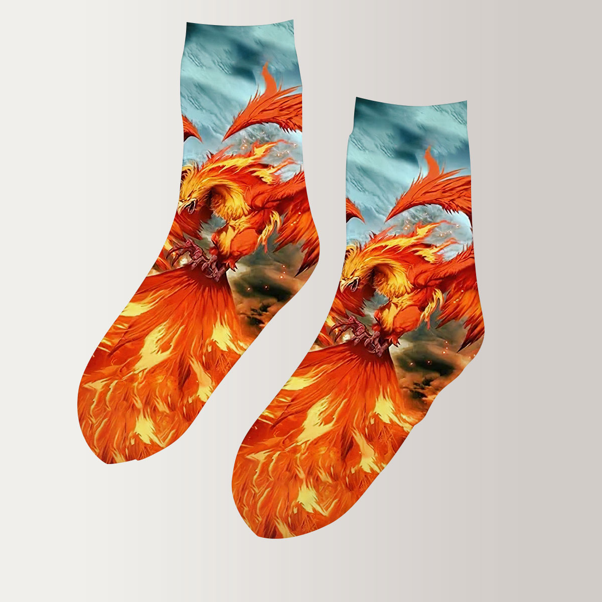 Phoenix Family 3D Socks