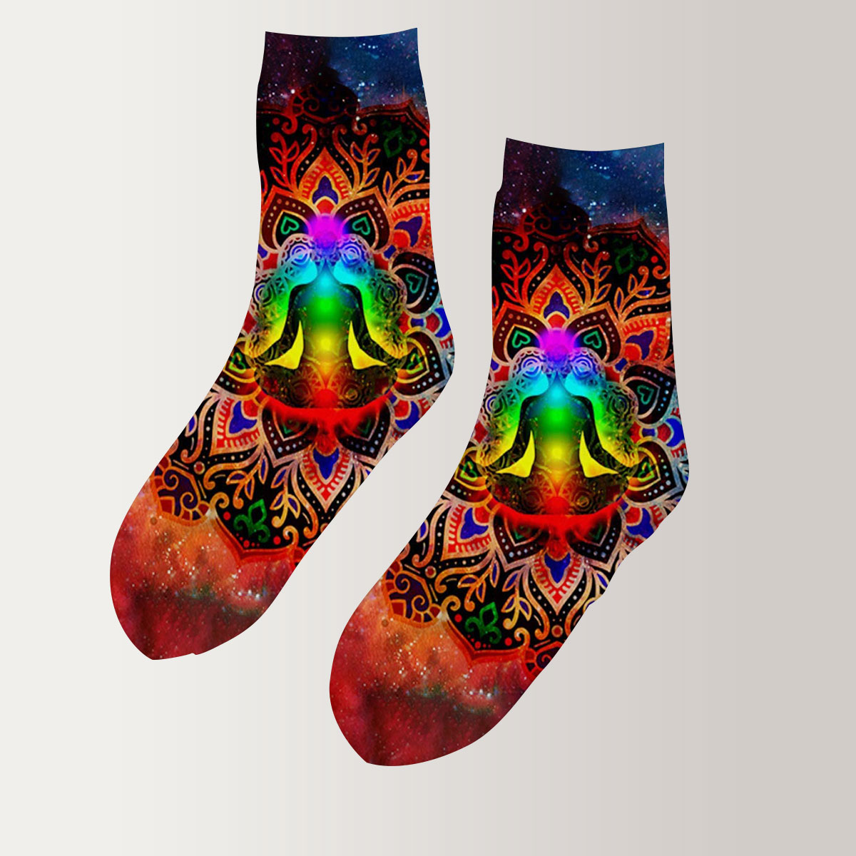 Starry Night Galaxy 3D Socks