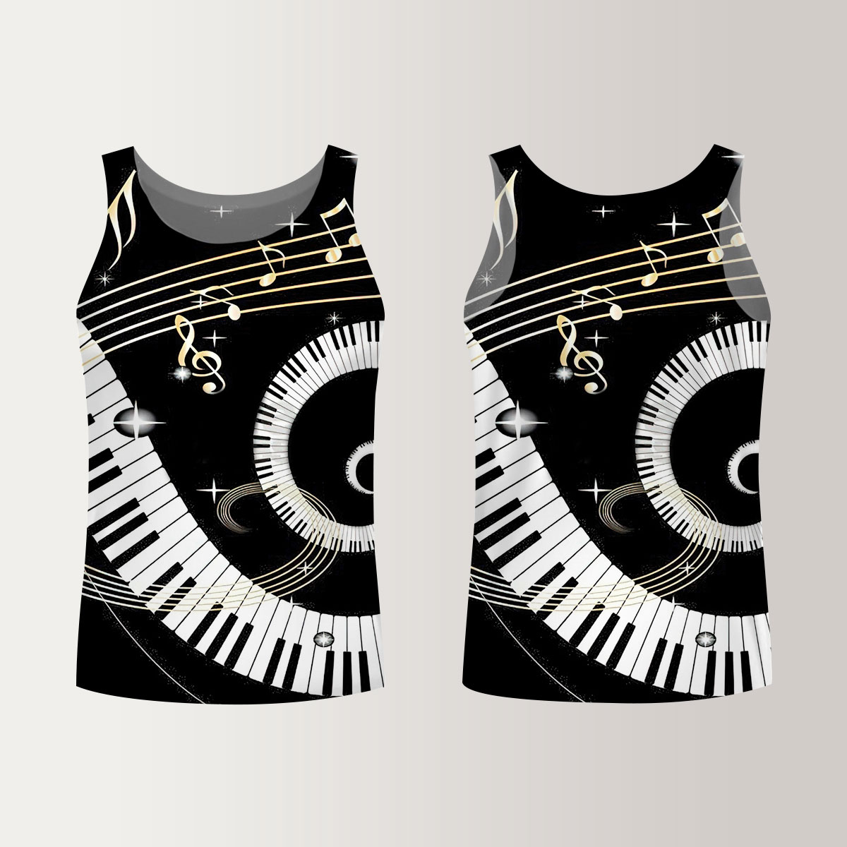 Stunning Funk with Piano Unisex Tank Top
