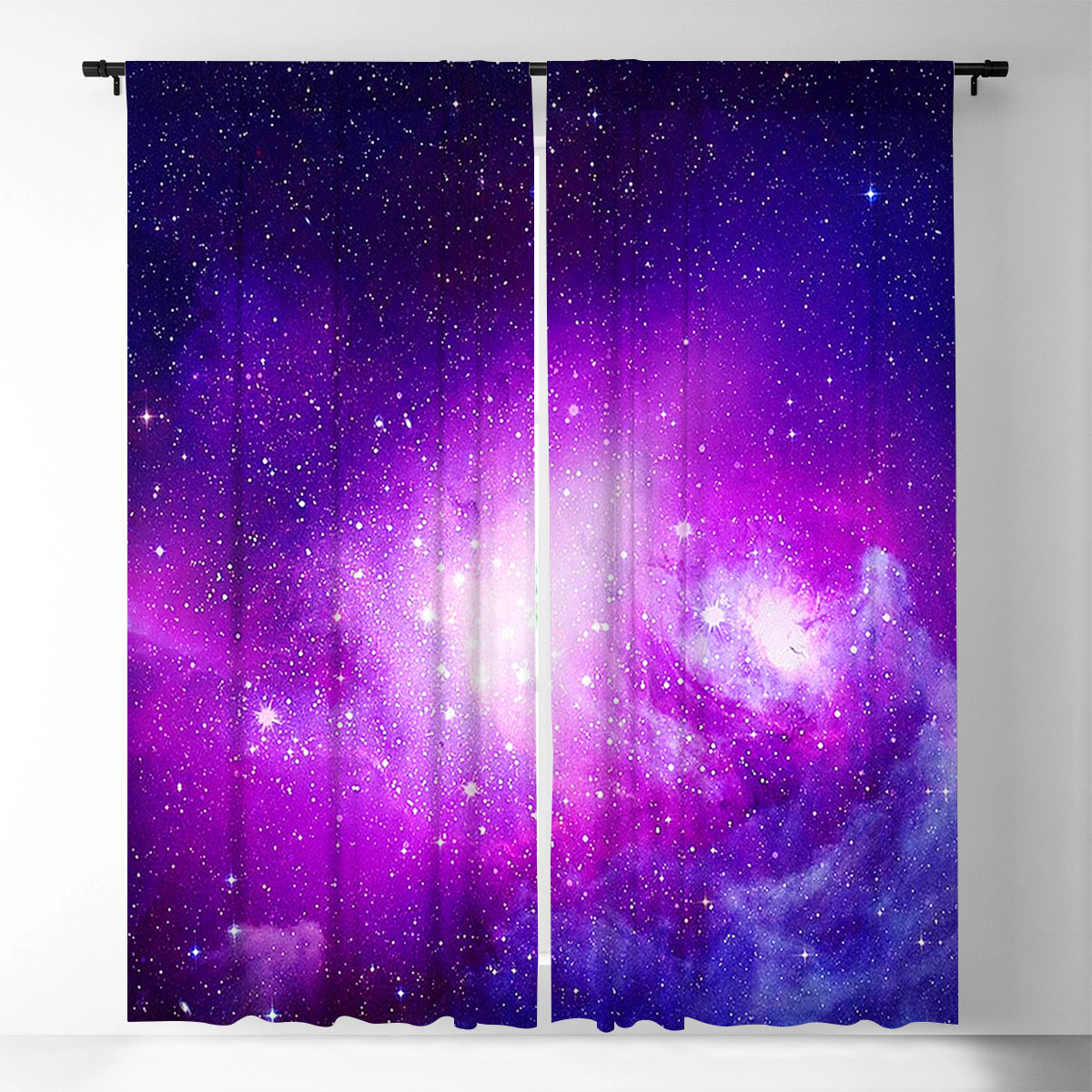 Mysterious Galaxy Window Curtain