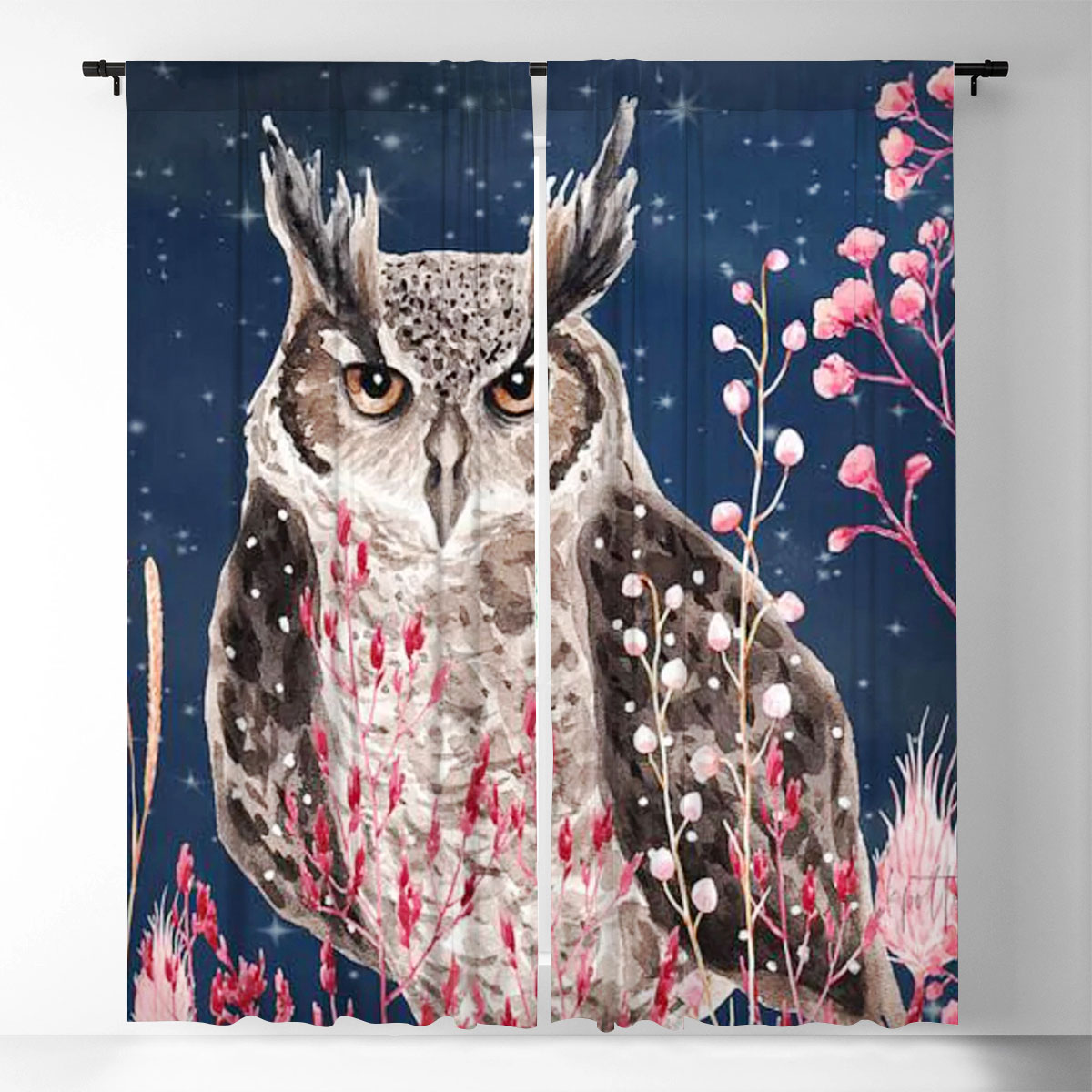 Night Owl Window Curtain