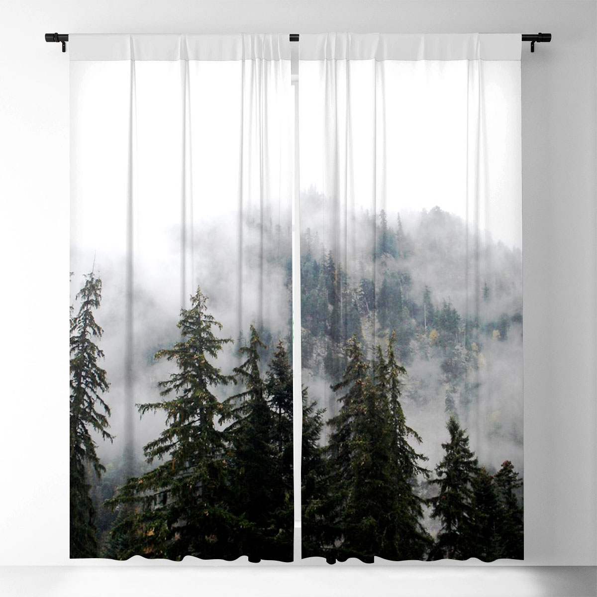 Smoky Mountain Window Curtain