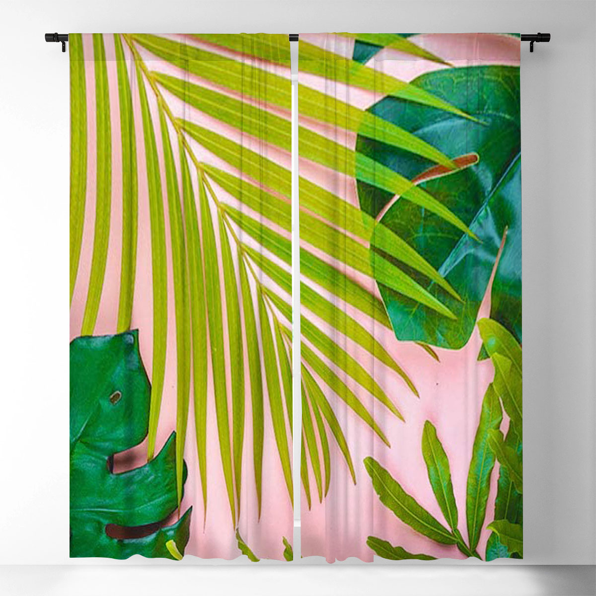 Summer Tropical Window Curtain