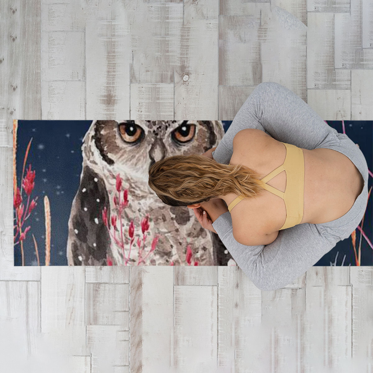 Night Owl Yoga Mat