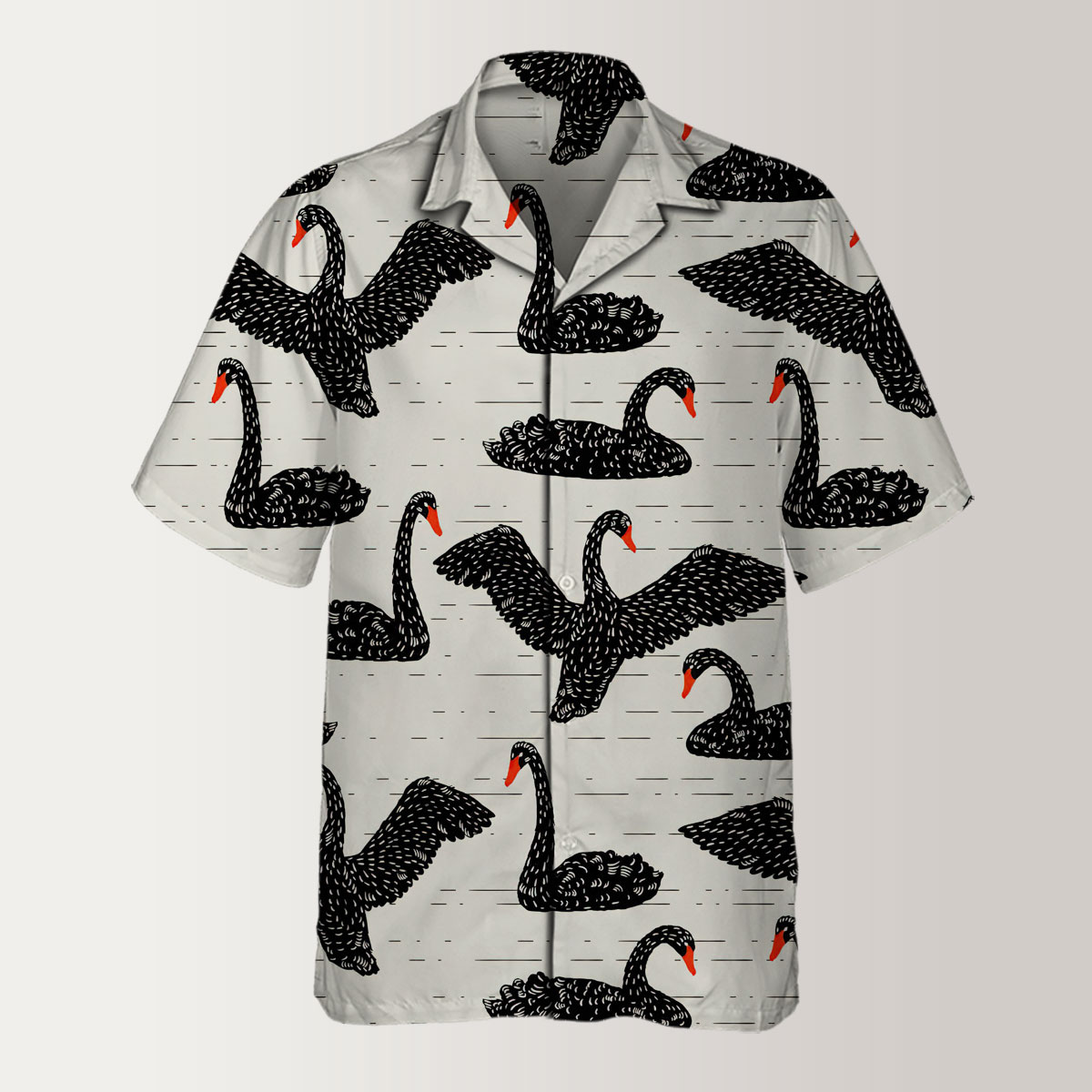 Black Swan Art Hawaiian Shirt
