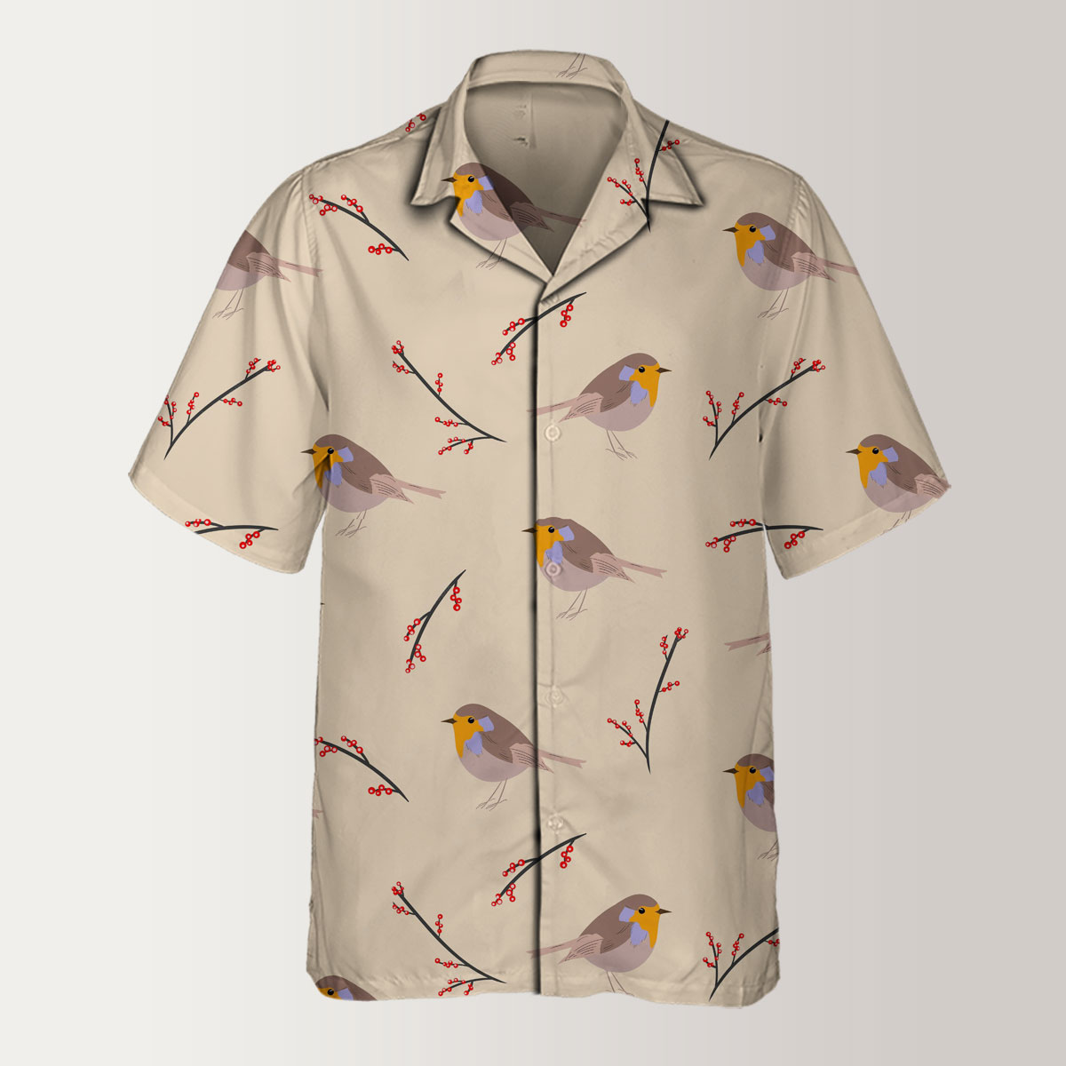 Coon Little Finch Hawaiian Shirt
