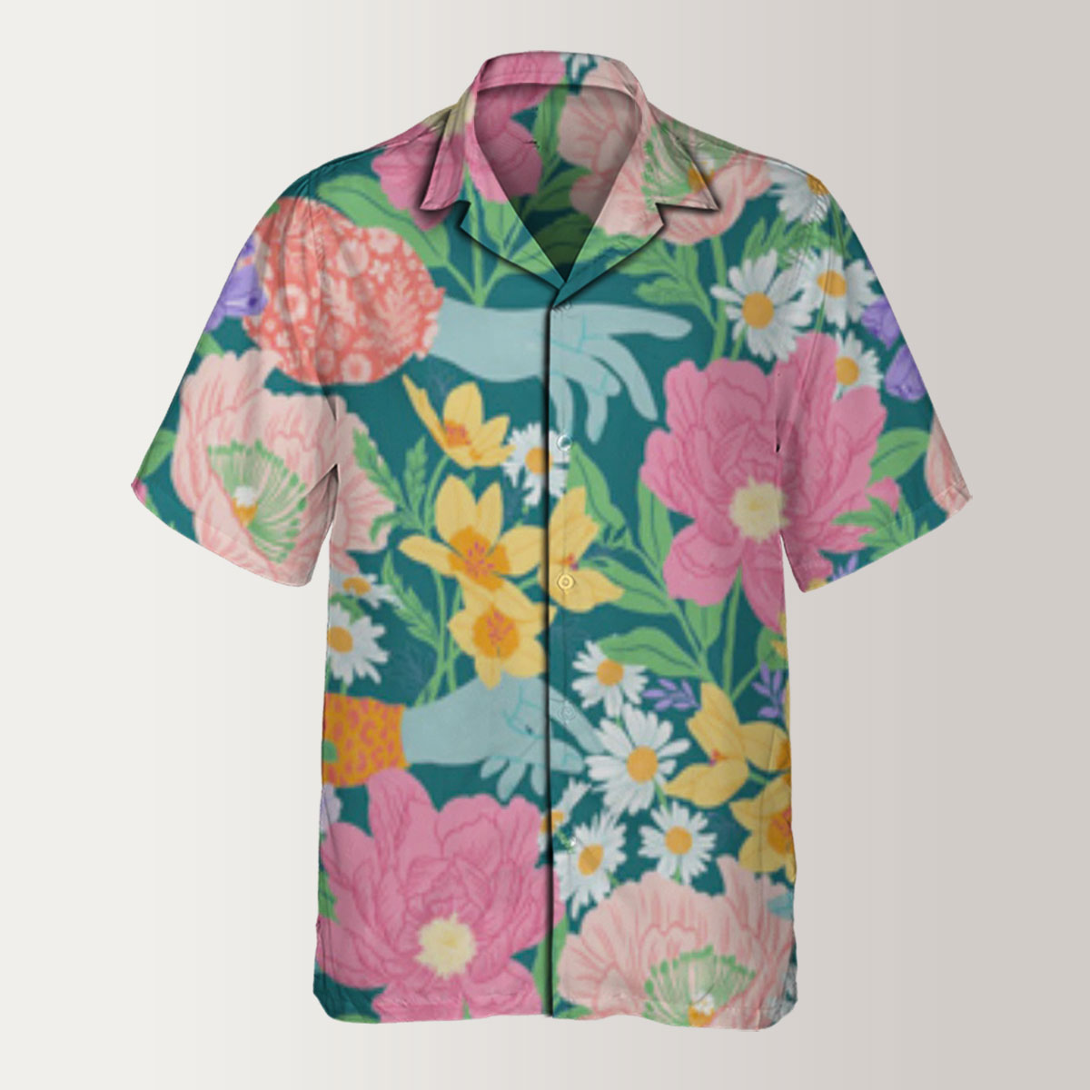 Dreamscape Cotton Rayon Hawaiian Shirt