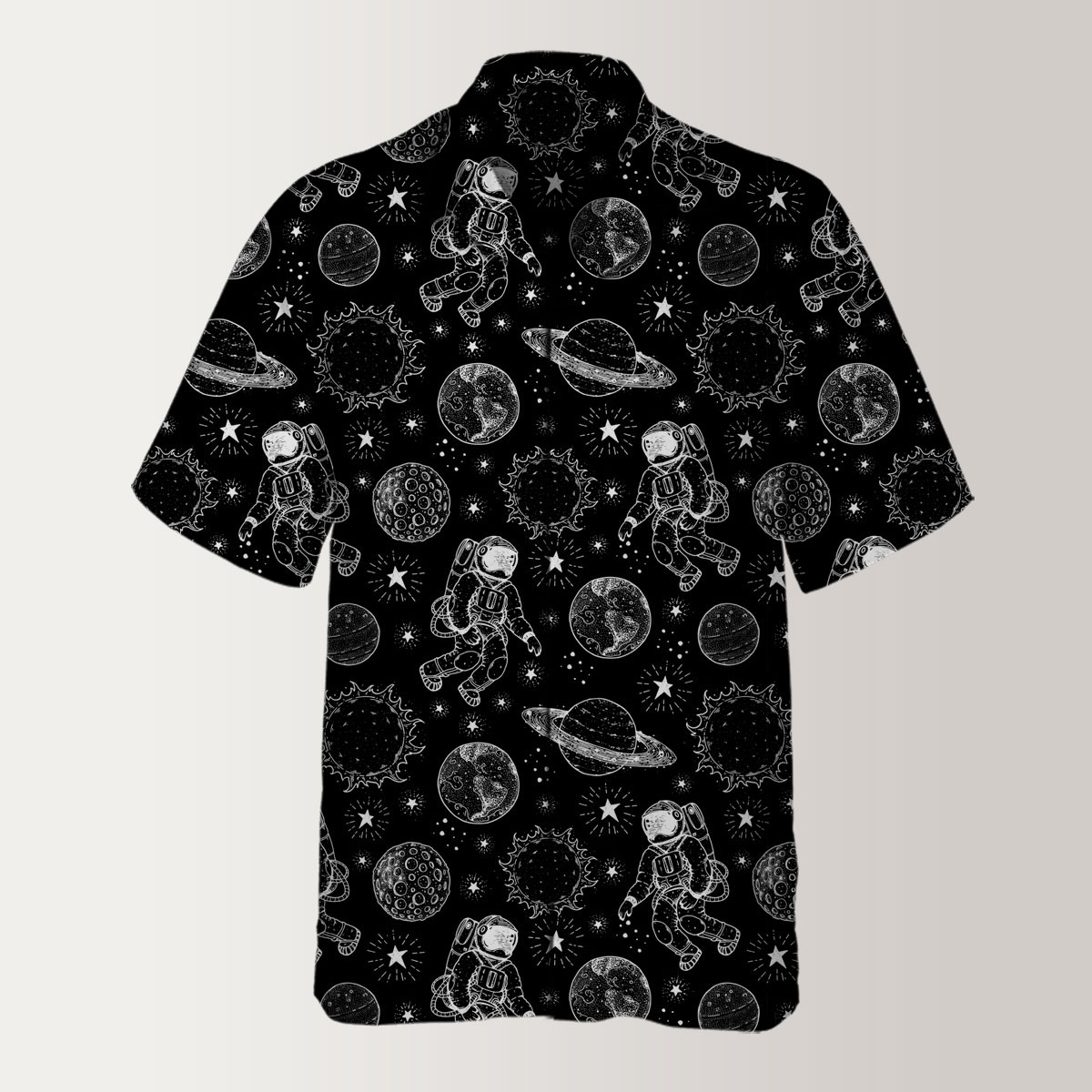 Galaxy Astronaut Hawaiian Shirt