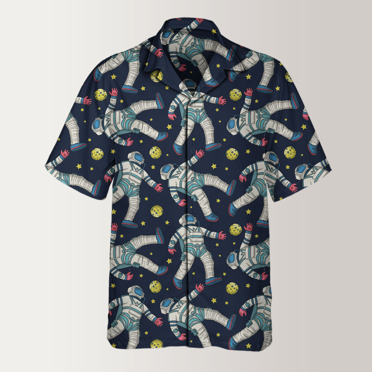 Royality Astronaut Hawaiian Shirt