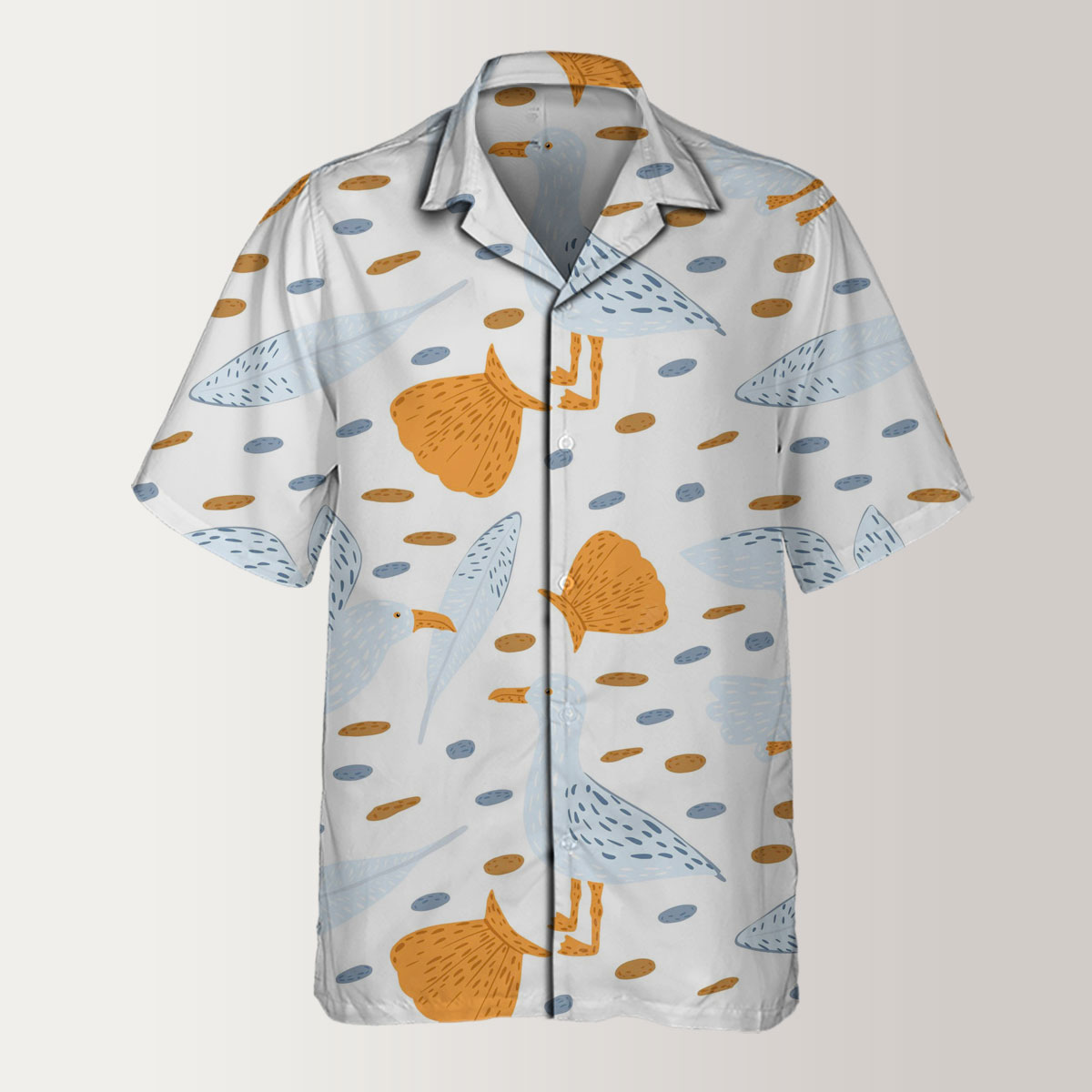 Seagull Fever Hawaiian Shirt