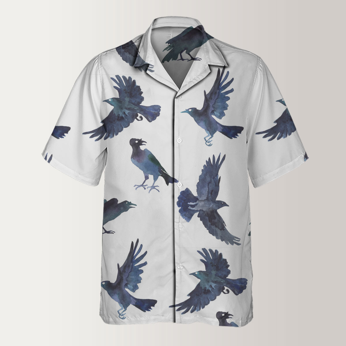 Shadow Crow Hawaiian Shirt