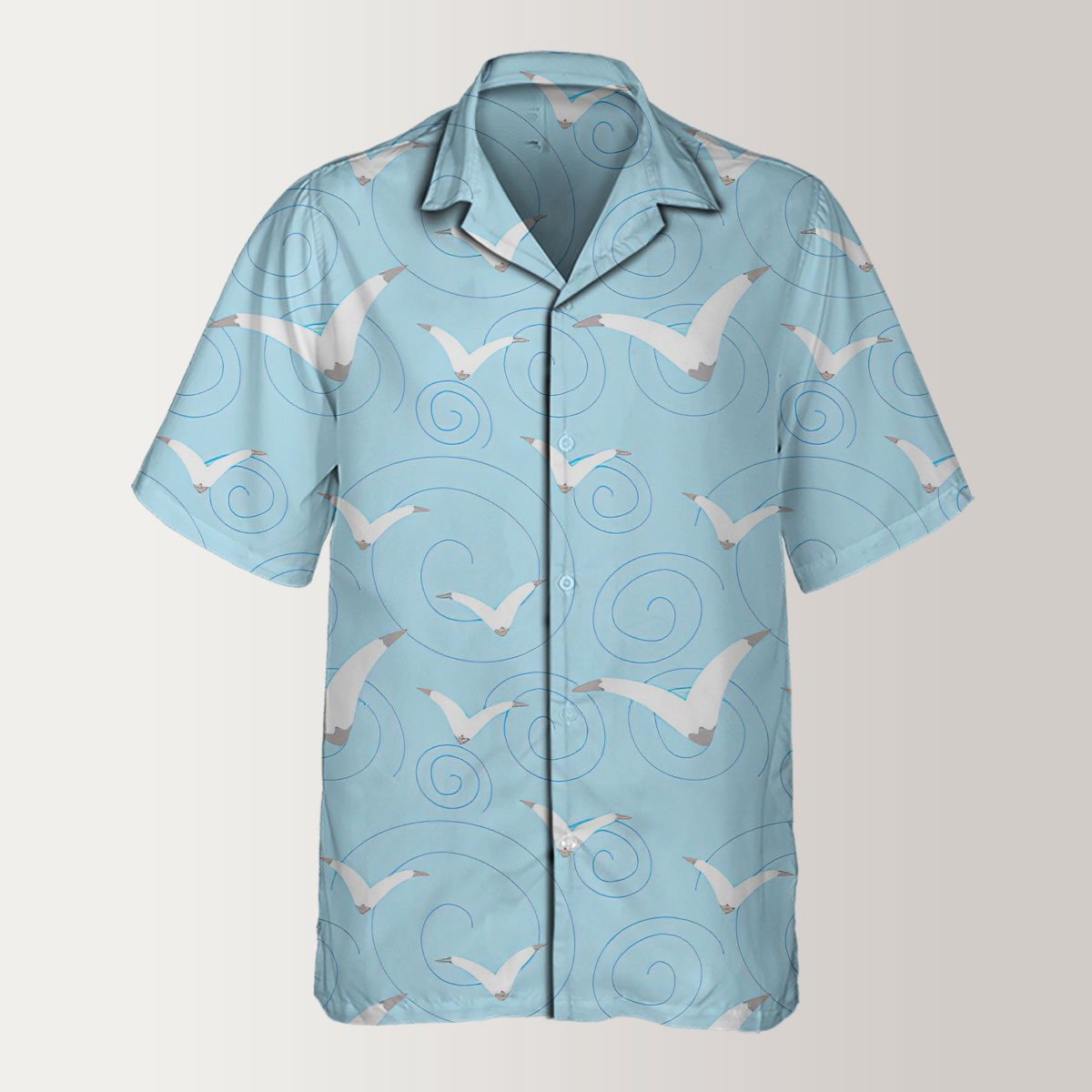 Wings Seagull Hawaiian Shirt