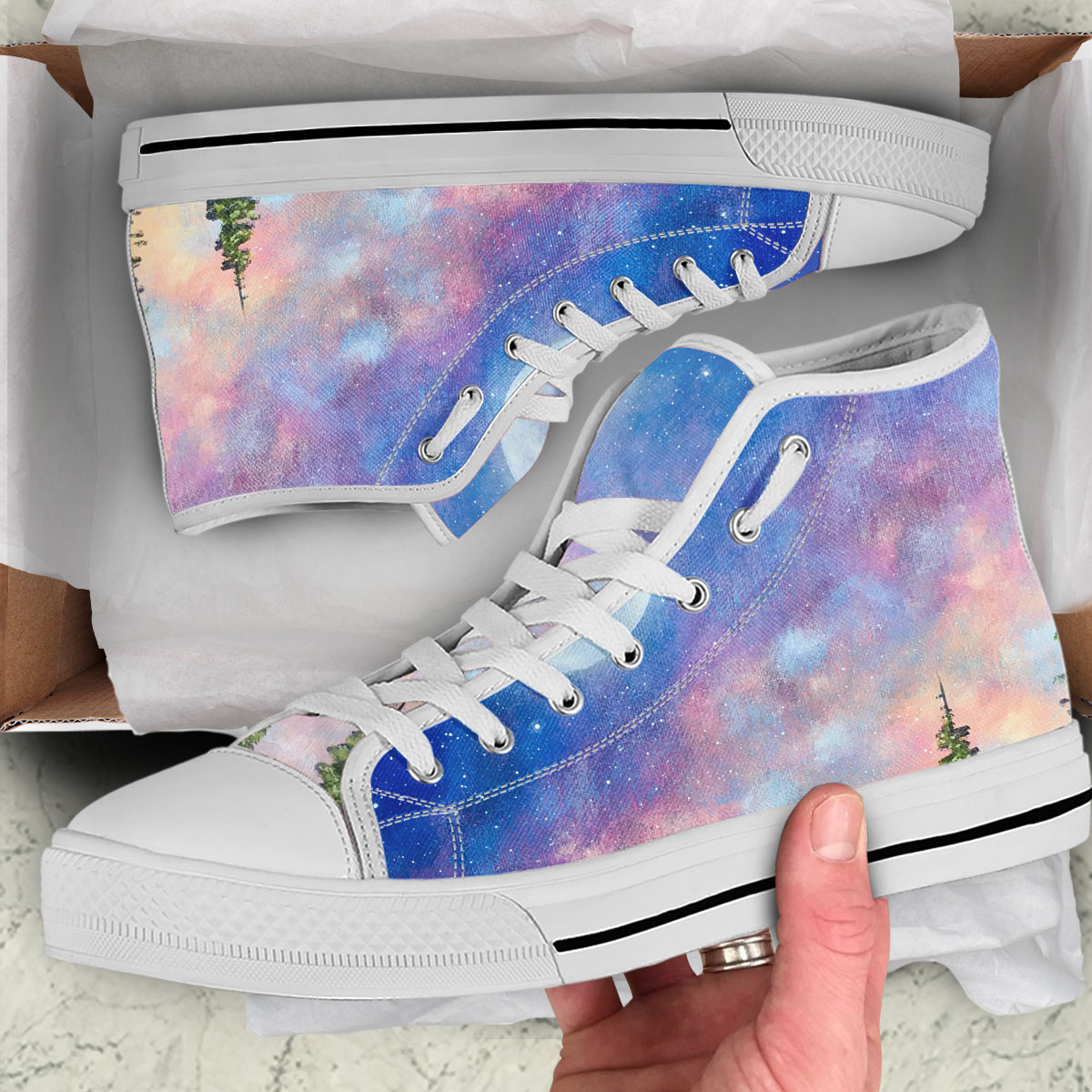 Full Moon High Top Shoes