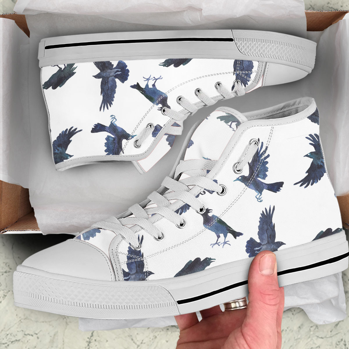 Shadow Crow High Top Shoes