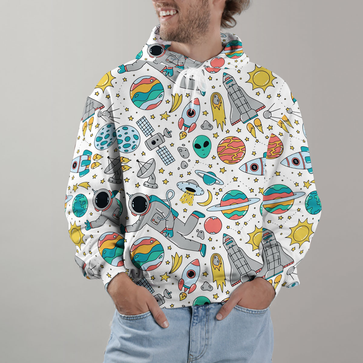 Astronaut Discover The Universe Hoodie