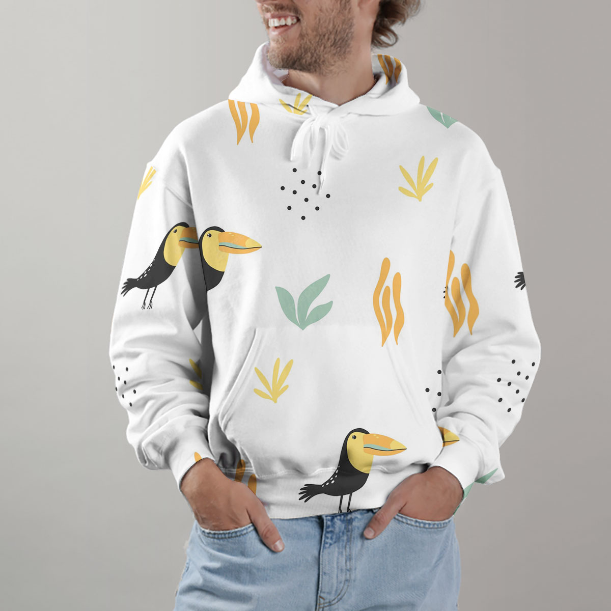Funny Coon Toucan Hoodie