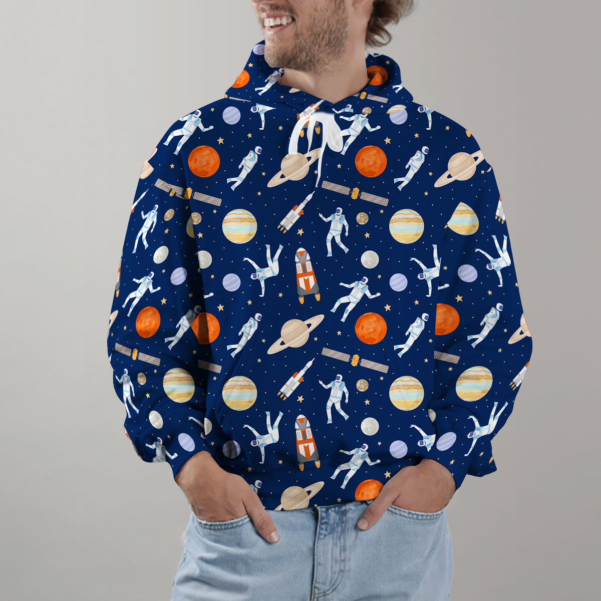 Outer Space Astronaut Hoodie