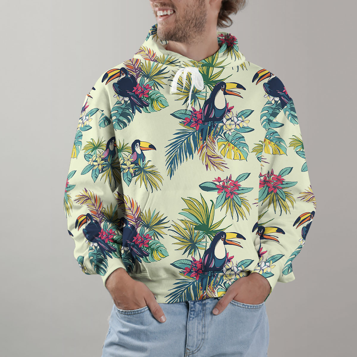 Tropical Family Toucan Hoodie