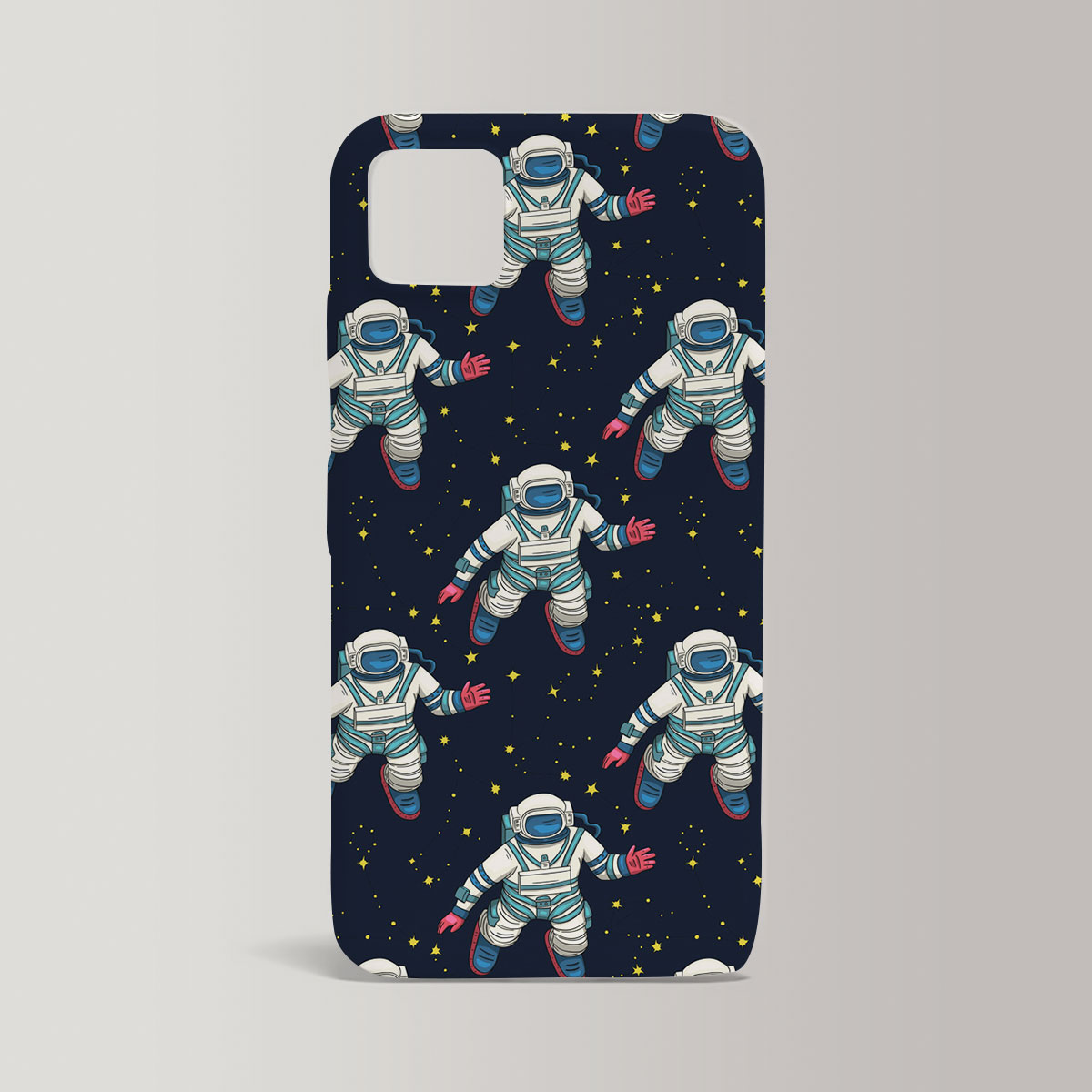 Astronaut And Stars Iphone Case