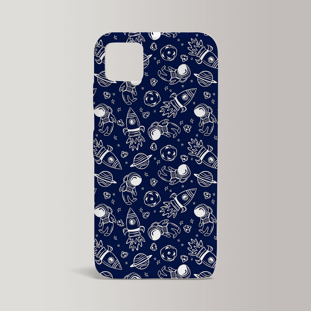Astronaut in Doodle Style Iphone Case