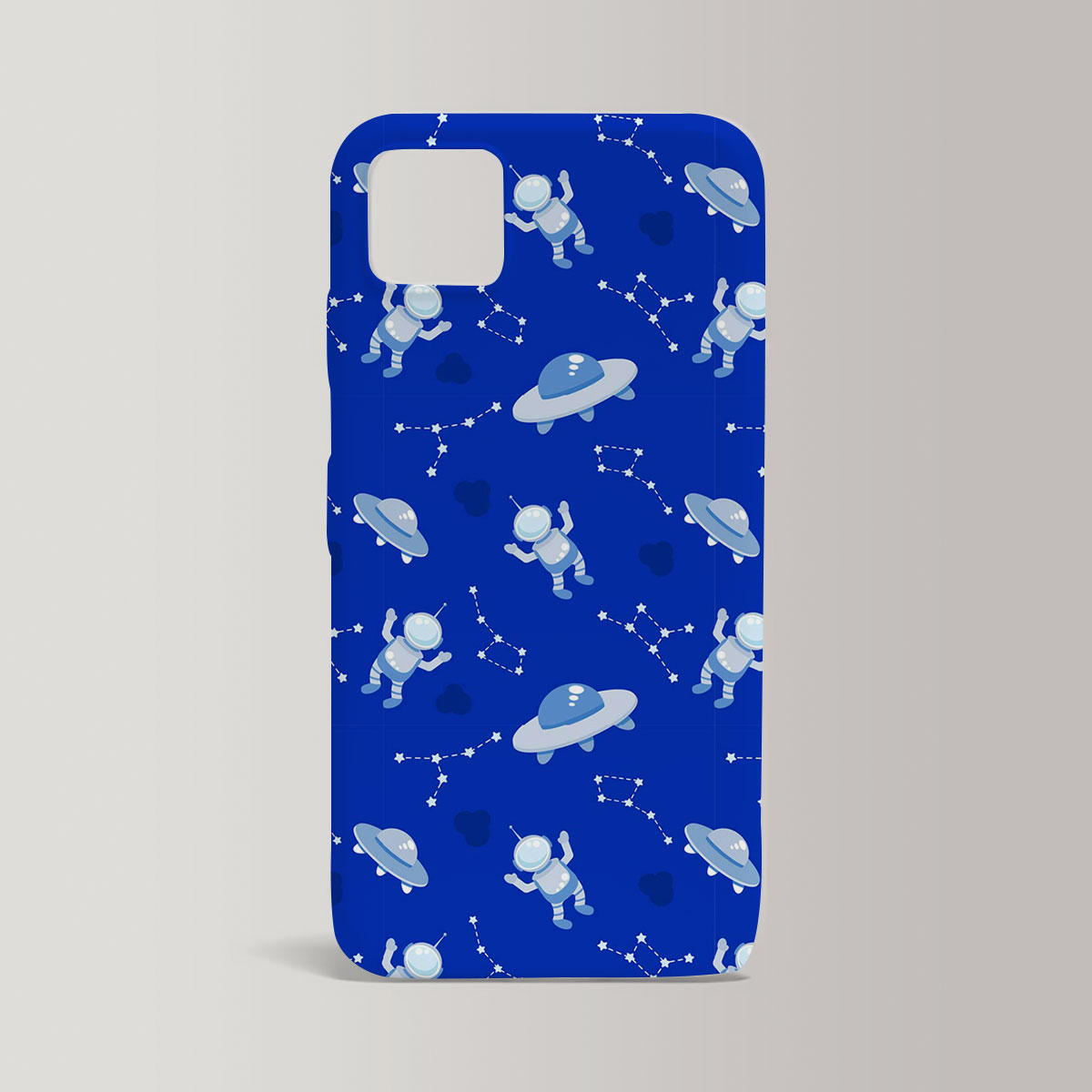Astronauts Spaceships And Constellation Iphone Case