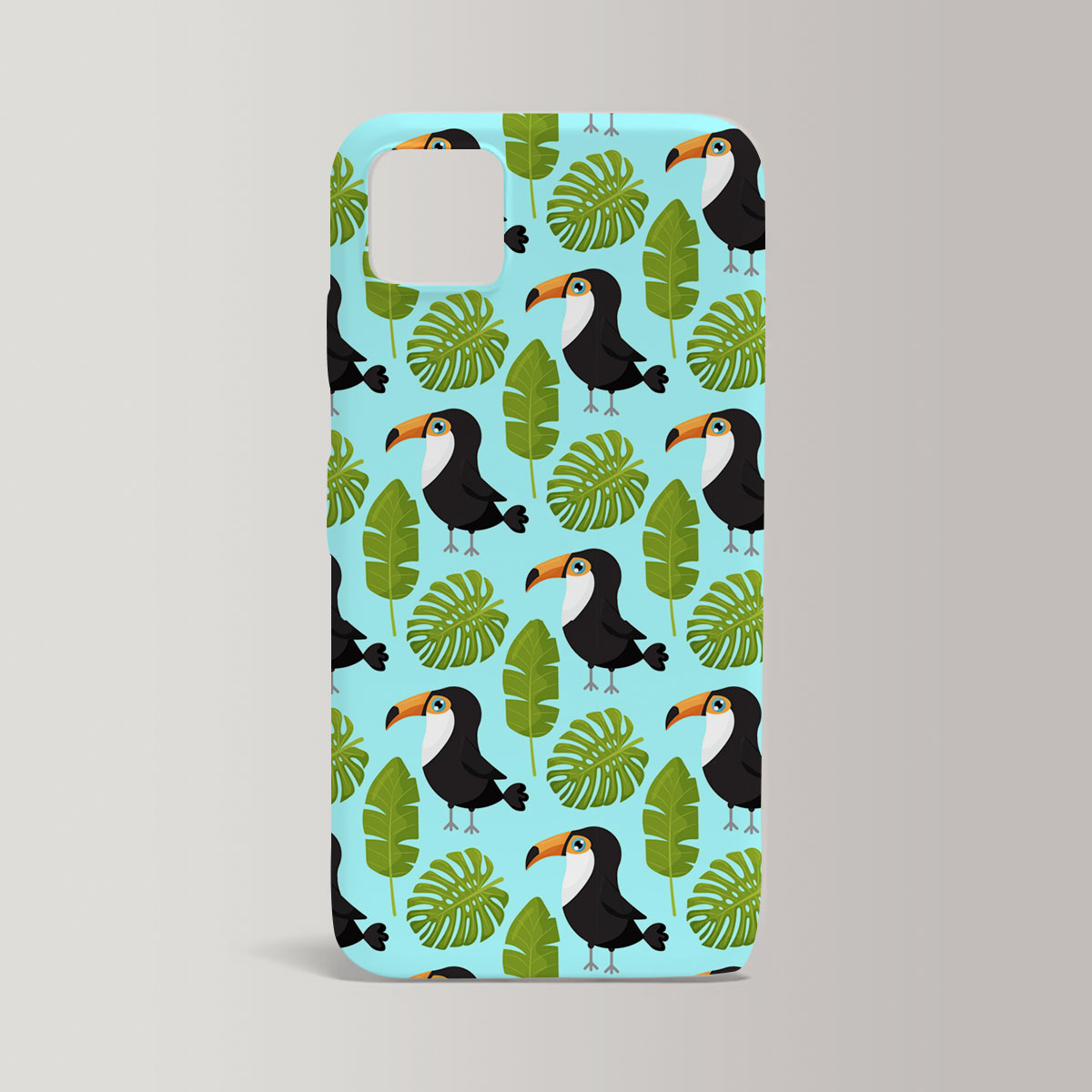 Coon Green Leaf Toucan Iphone Case