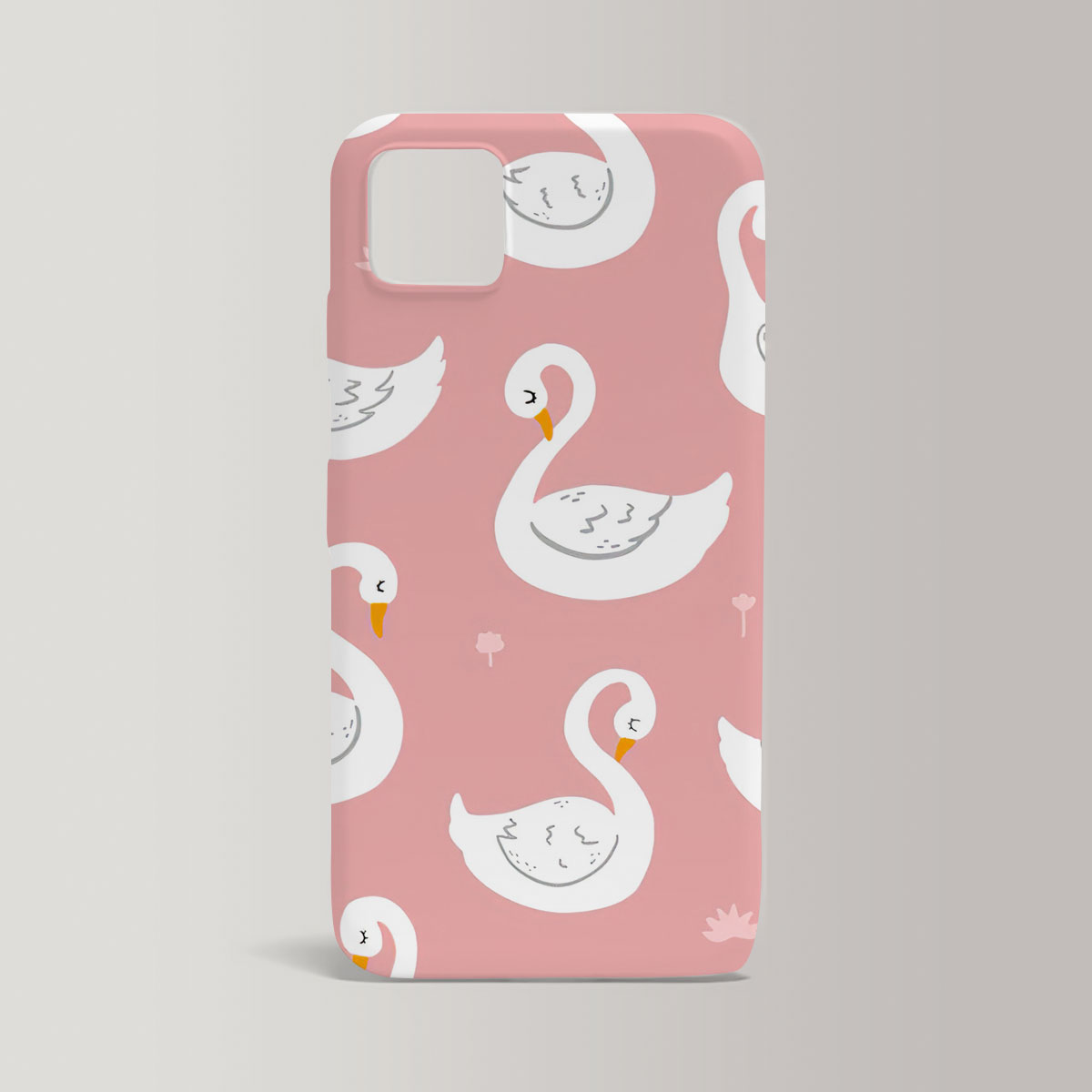 Cute Sleeping Swan Iphone Case